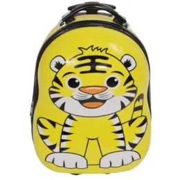 Kids Luggage Bag Tiger Close Up